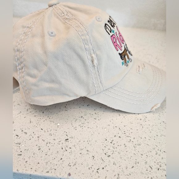 NWT Distressed Riding Cap - Picture 4 of 12